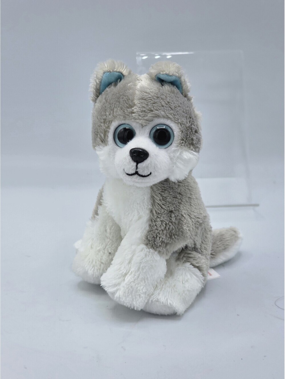 Ty Beanie Baby SLEDDER the Husky Dog (Big Eyes) 6" Stuffed Animal Toy
